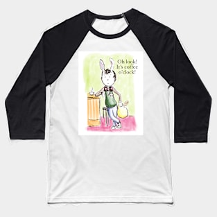 Coffee Rabbit Baseball T-Shirt